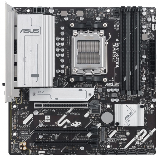 დედა დაფა ASUS PRIME B840M-A WIFI sAM5 B840 4xDDR5 M.2 HDMI DP Wi-Fi BT mATX&nbsp;