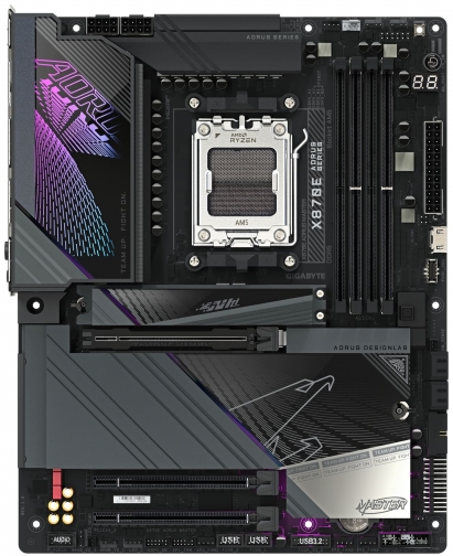 დედა დაფა GIGABYTE X870E AORUS MASTER sAM5 X870 4xDDR5 M.2 HDMI Typc-C ATX