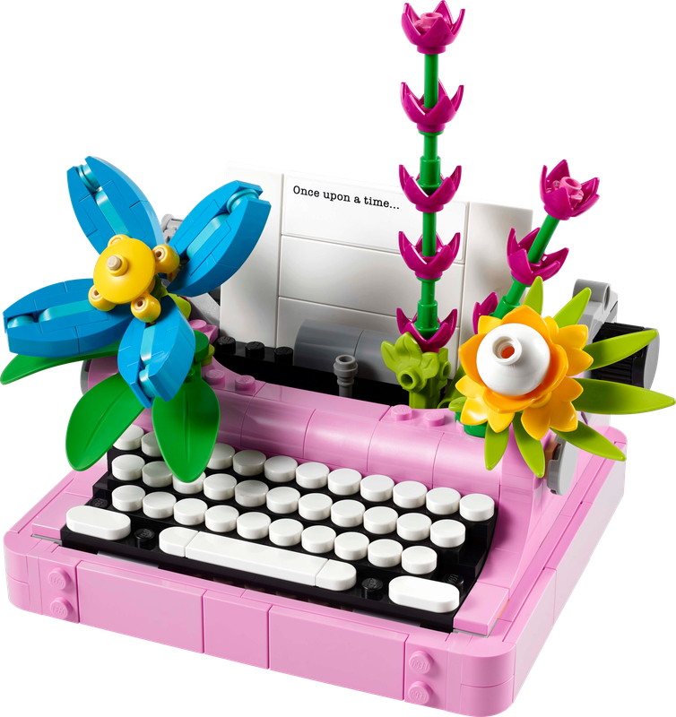 LEGO Constructor Creator Typewriter with Flowers LEGO Constructor Creator Typewriter with Flowers